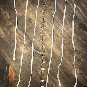 BUNDLE ME!!! Gold feather choker